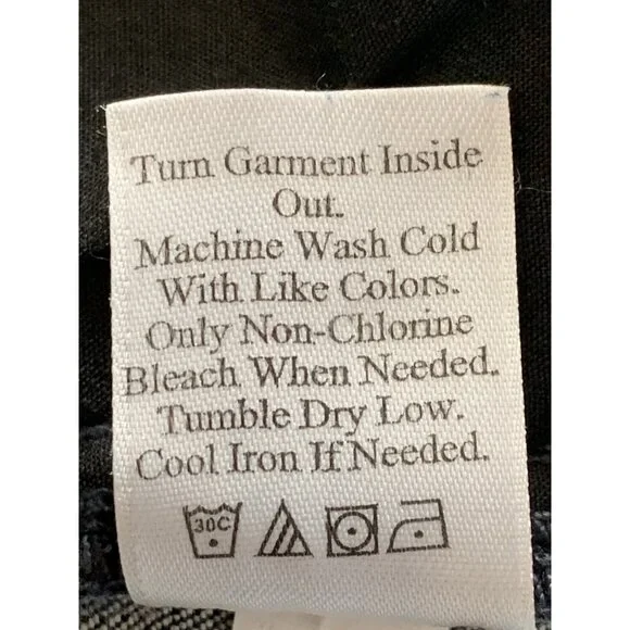 Coldwater Creek Women's Denim Capri Pants Size 8 Medium Blue Cropped Casual - Picture 11 of 11